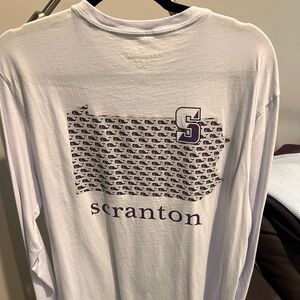 University of Scranton Vineyard Vines Long Sleeve T-Shirt L